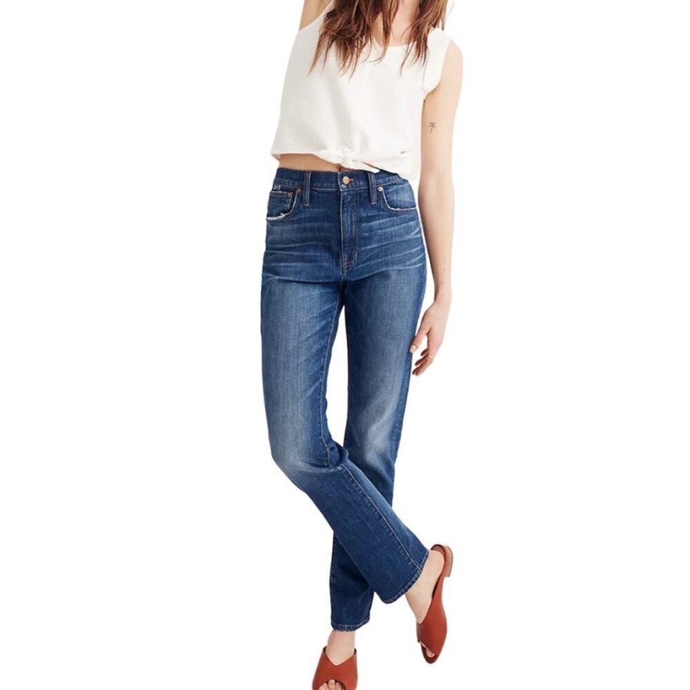 Madewell High Rise Blue Jeans